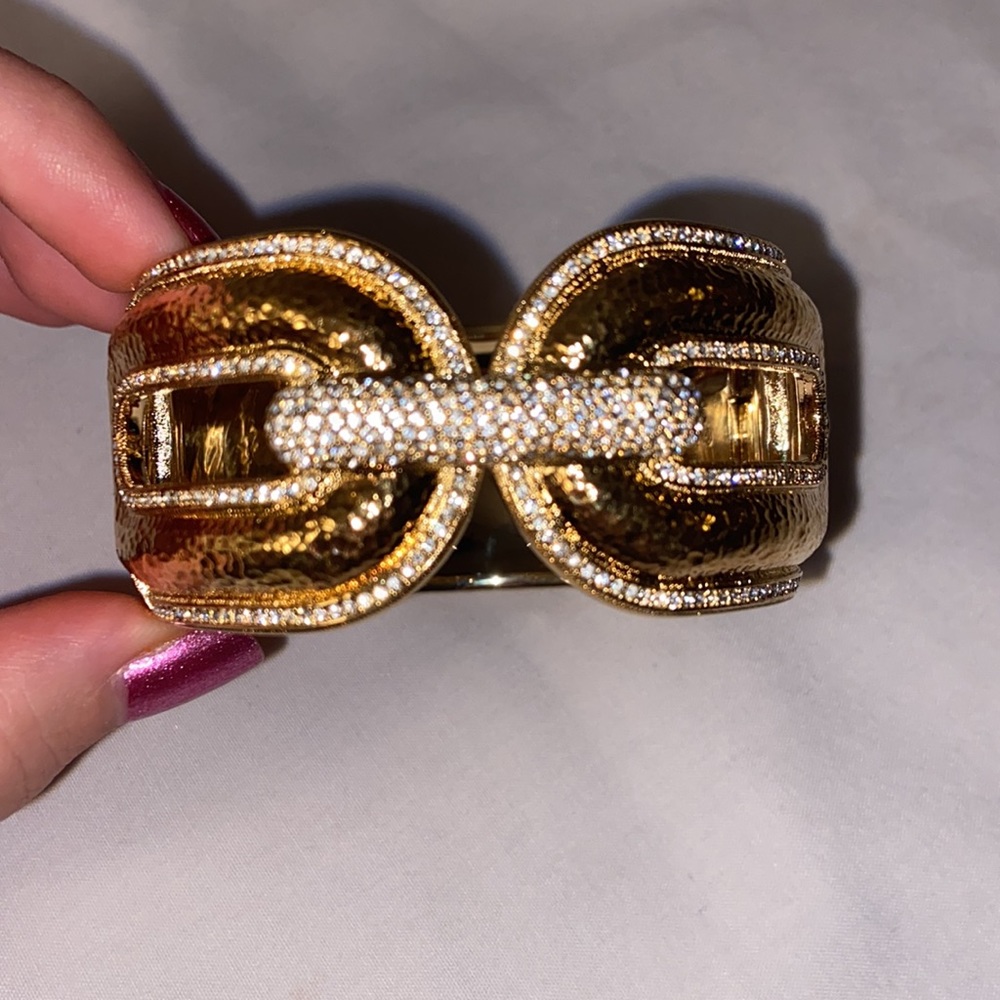 Statement Gold Cuff - image 1